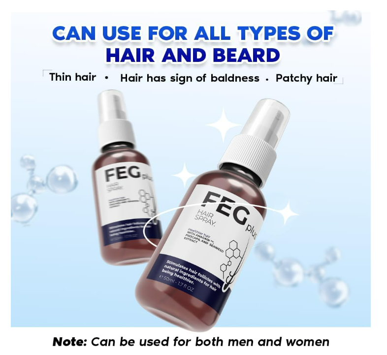 FEGPLUS Hair & Beard Growth Serum سيروم FEGPLUS لنمو الشعر واللحية