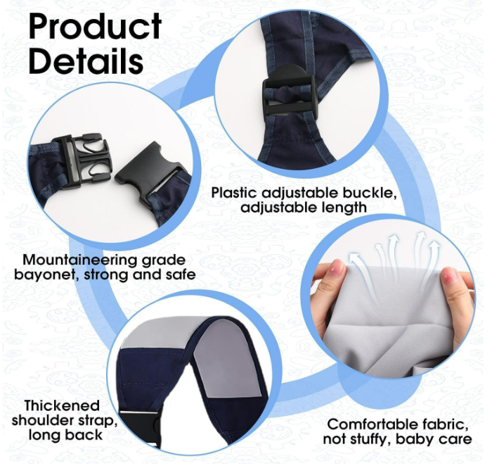 Portable One Shoulder Toddler Carrier