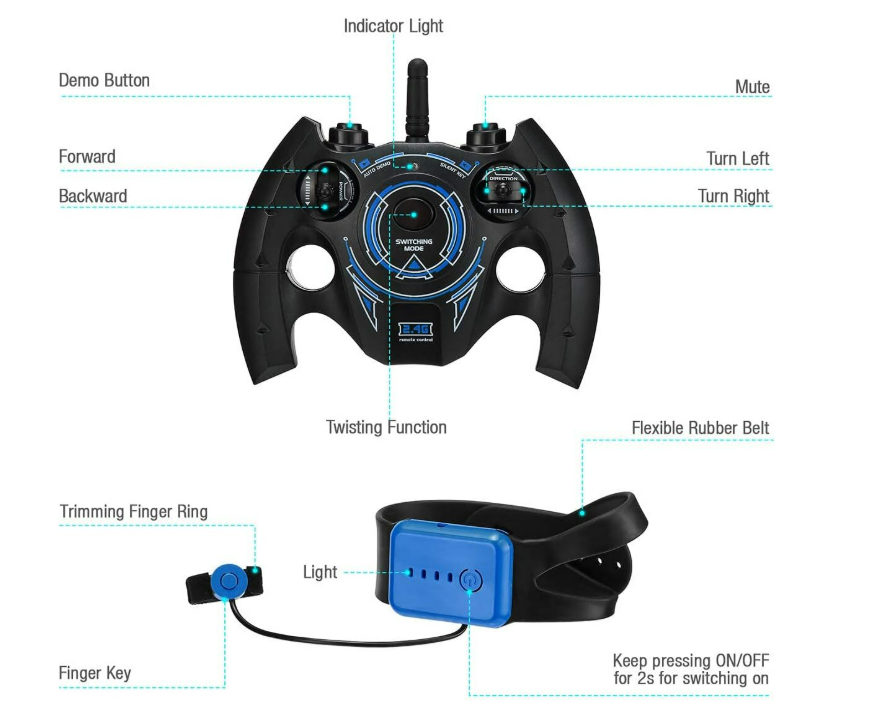 Handy Remote Controlled Car – سيارة صغيرة بالتحكم عن بعد