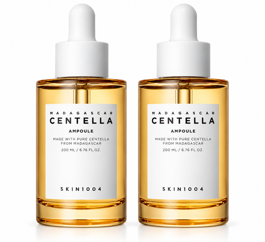 Skin1004 Madagascar Centella Light Cleansing Oil - 200ml. 2 Pack (200ml x 2) and 1 Pack (200ml x 1).