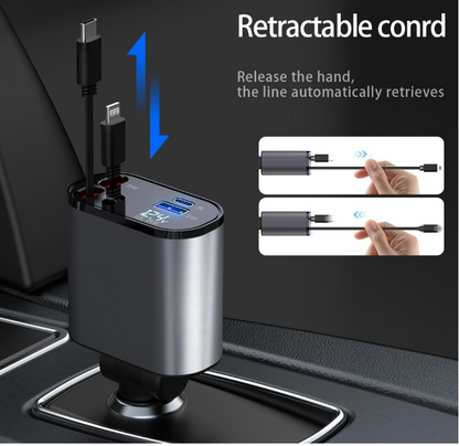 4 in 1 Retractable Charger