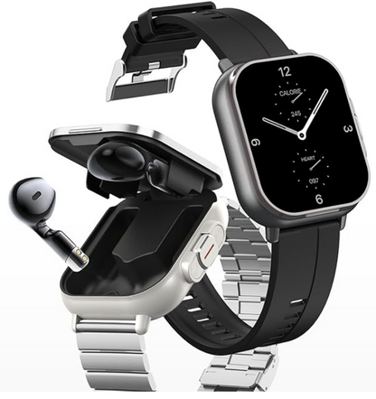 Smart Watch with Earbuds