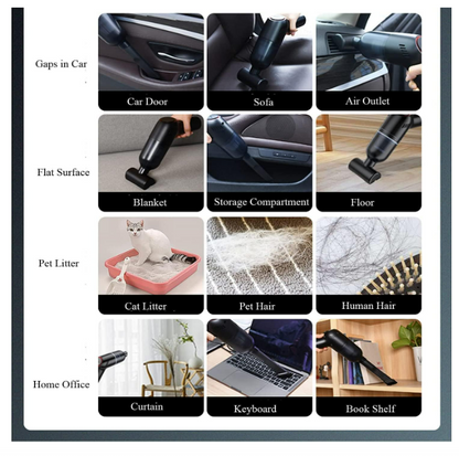 High-power Car Vacuum Cleaner Handheld Vacuum Cleaner