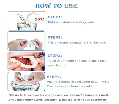 SnapOn Smile Dental Veneers for Men and Women