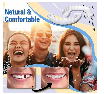 SnapOn Smile Dental Veneers for Men and Women